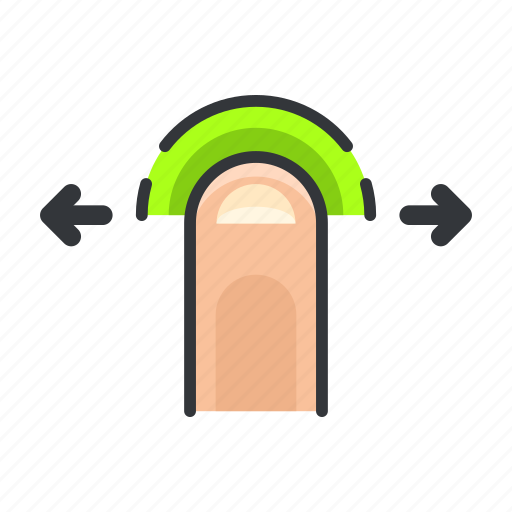 Arrows, finger, gesture, left, move, right icon - Download on Iconfinder
