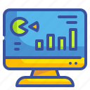 analytics, business, computer, finance, graph, monitor, presentation