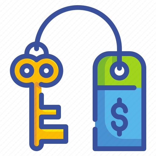 Business, finance, fintech, key, lock, money, succes icon - Download on Iconfinder