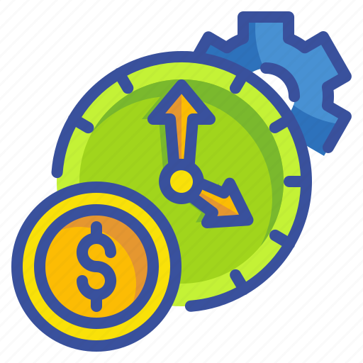 Business, finance, fintech, management, money, technology, time icon - Download on Iconfinder