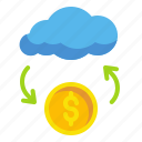 business, cloud, coin, finance, fintech, money, online