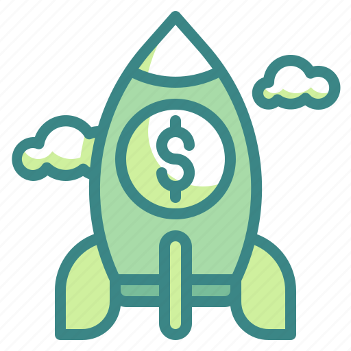 Business, finance, fintech, money, rocket, spaceship, starup icon - Download on Iconfinder