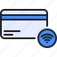 credit, card, signal, connection, wireless, wifi 