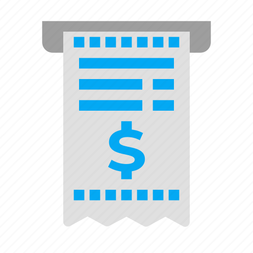 Bill, finance, invoice, money, payment, receipt icon - Download on Iconfinder