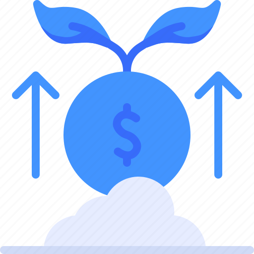 Investment, plant, growth, money, profit icon - Download on Iconfinder