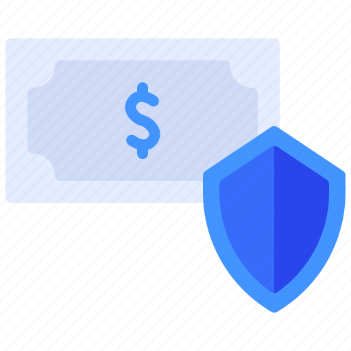 Money, shield, protection, security, insurance icon - Download on Iconfinder