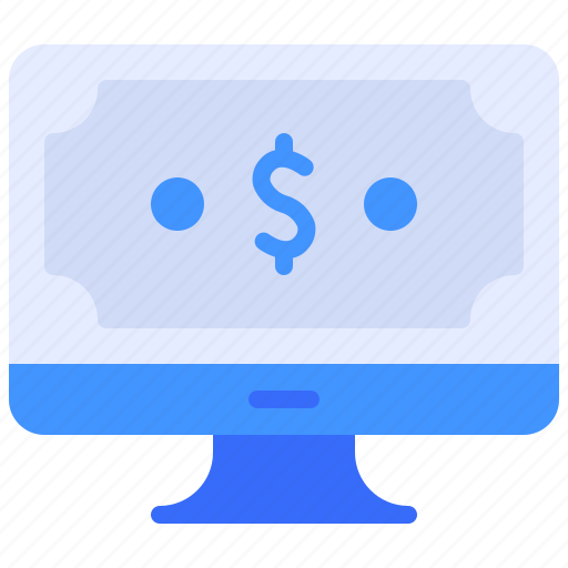 Monitor, computer, money, finance, business icon - Download on Iconfinder