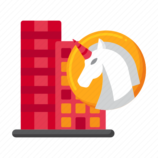 Unicorn, company, building, architecture icon - Download on Iconfinder