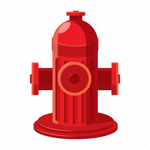 Cartoon, equipment, fire, hose, hydrant, pipe, safety icon - Download on Iconfinder