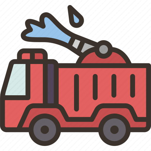 Fire, truck, firefighter, rescue, siren icon - Download on Iconfinder