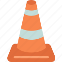 cone, traffic, barrier, warning, safety