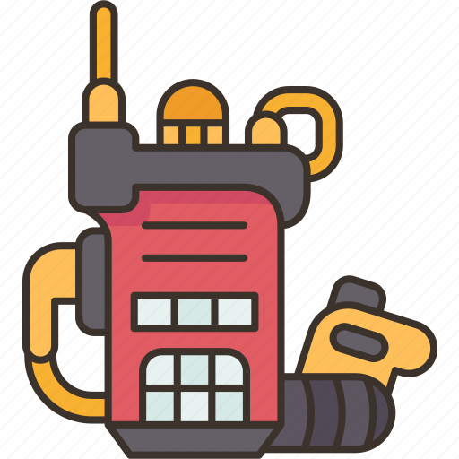 Fire, fighter, radio, wireless, device icon - Download on Iconfinder