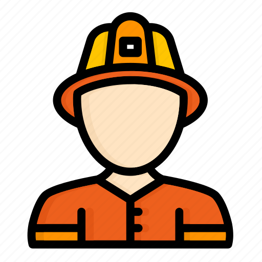 Avatar, firefighter, fireman, iconavatar, job, person, security icon - Download on Iconfinder