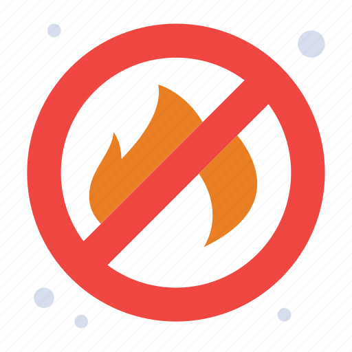 Fire, no, place icon - Download on Iconfinder on Iconfinder