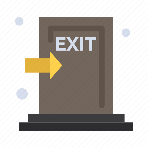 Emergency, escape, evacuate, exit, fire icon - Download on Iconfinder