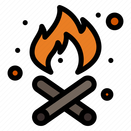 Camping, fire, place icon - Download on Iconfinder
