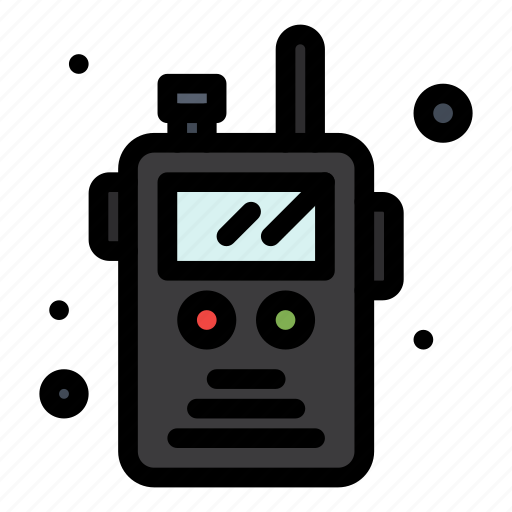 Fire, police, radio, talkie, transceiver, walkie icon - Download on Iconfinder