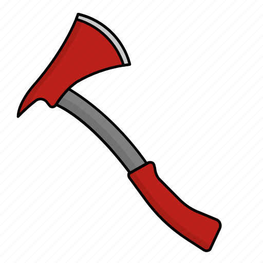 Firefighter, axe, fire icon - Download on Iconfinder
