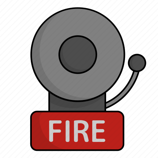 Firefighter, bell, fire, alarm icon - Download on Iconfinder