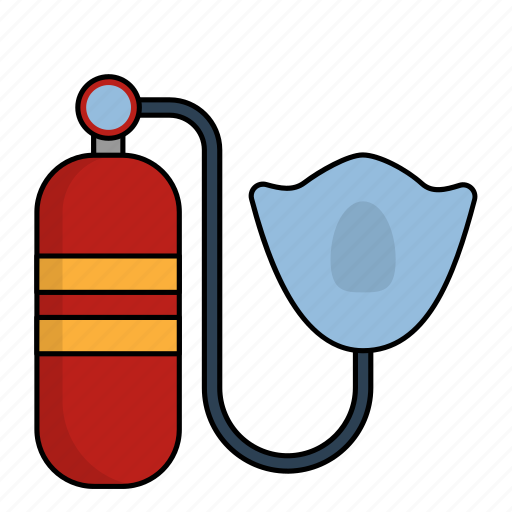 Firefighter, oxigen, fire icon - Download on Iconfinder