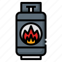 gas, cylinder, cooking, kitchen, flammable