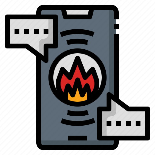 Emergency, call, fire, alarm, alert, firefighter, firefighting icon - Download on Iconfinder