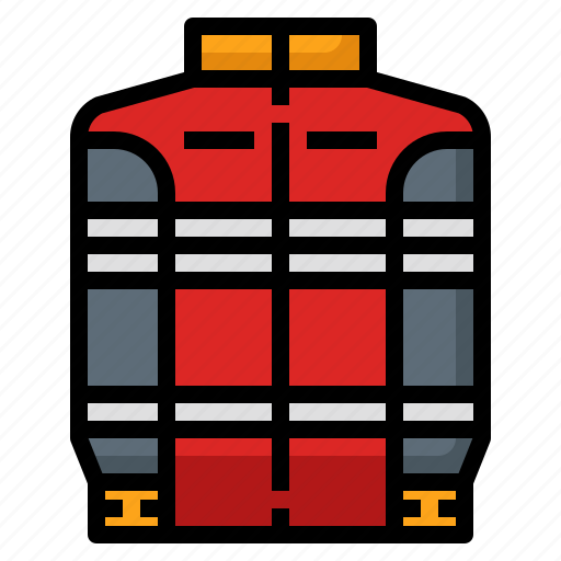 Firefighter, uniform, protection, fireman, jacket, protective, equipment icon - Download on Iconfinder