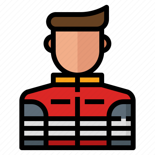 Fireman, firefighter, occupation, rescue, profession, and, job icon - Download on Iconfinder