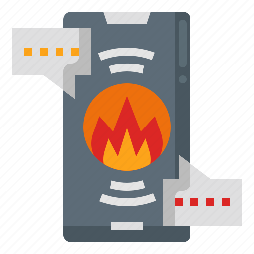 Emergency, call, fire, alarm, alert, firefighter, firefighting icon - Download on Iconfinder