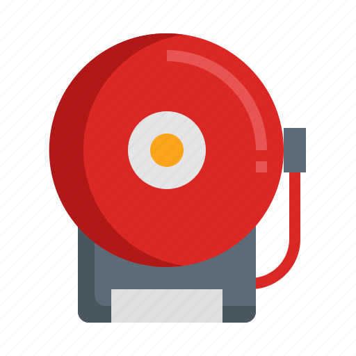Fire, alarm, emergency, warning, firefighter, bell icon - Download on Iconfinder