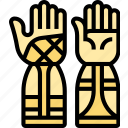 gloves, firefighter, uniform, hand, protection