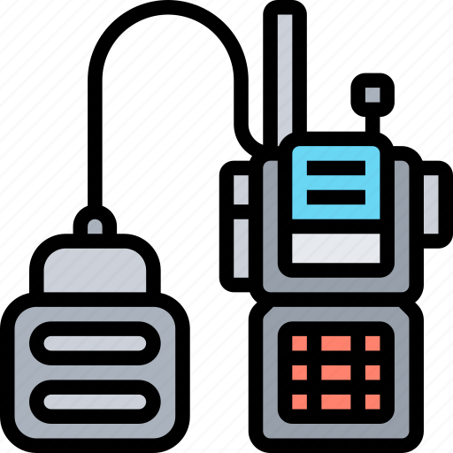 Walkie, talkie, transceiver, communication, frequency icon - Download on Iconfinder
