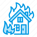 fire, flame, house, insurance