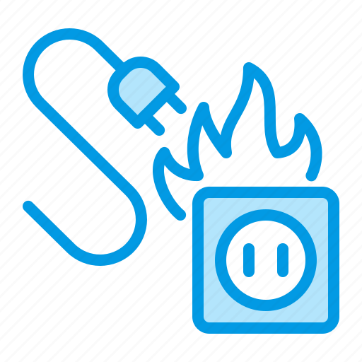 Electrical, fire, flame icon - Download on Iconfinder