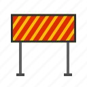 barrier, fire, flames, hurdle, obstacle, road, security