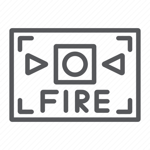 Alarm, alert, danger, equipment, fire, safety icon - Download on Iconfinder