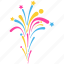 fireworks, celebration, festival, party, decoration, new year, colorful, explosion, background 