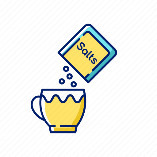Diarrhea, therapy, salt, hydration icon - Download on Iconfinder