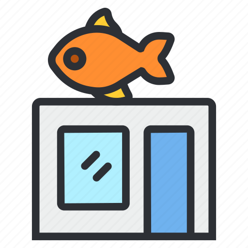 Fish, store, shop, shopping, buy, sea, fishing icon - Download on Iconfinder