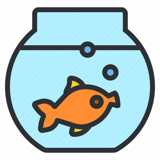 Fish, aquarium, sea food, life, ocean, seafood, pot icon - Download on Iconfinder