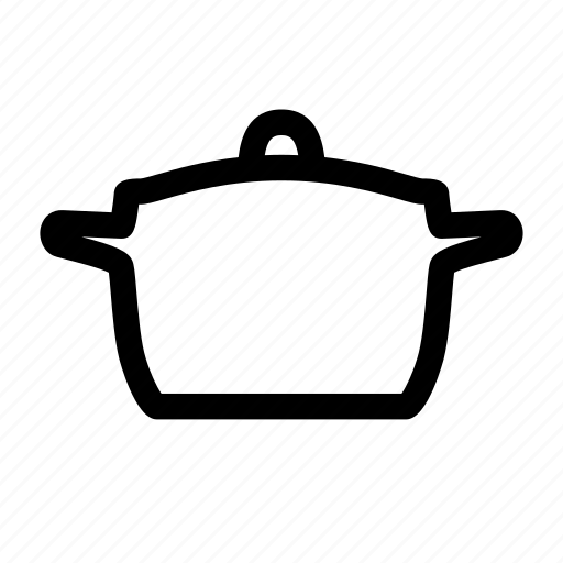 Cook, food, kitchen, kitchenware, lidded pot, pot, pot with lid icon - Download on Iconfinder