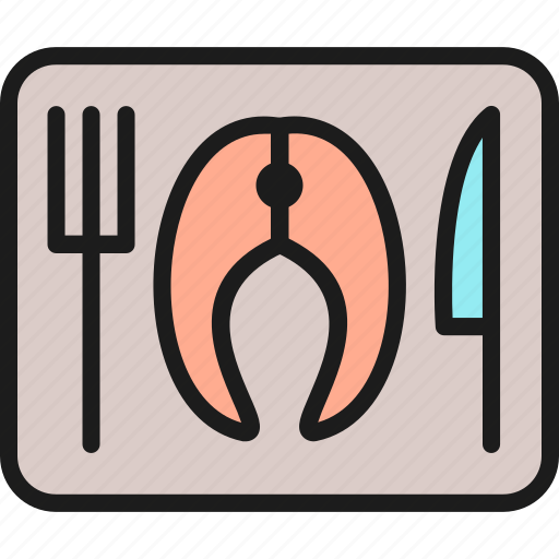 Dish, fish, food, restaurant, sea, seafood icon - Download on Iconfinder