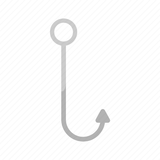 Hook, flat, icon, fisherman, symbol, fisher, equipment icon - Download on Iconfinder