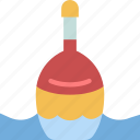 fishing, buoy, float, bait, equipment