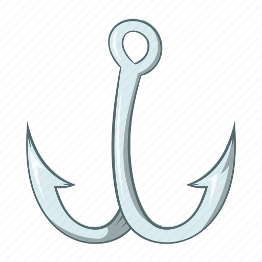 Cartoon, catch, equipment, fishhook, fishing, hook, sign icon - Download on Iconfinder