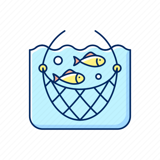 Catch, tackle, fishing, net icon - Download on Iconfinder