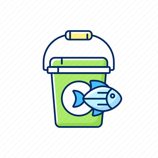 Fishing, bucket, seafood, catching icon - Download on Iconfinder