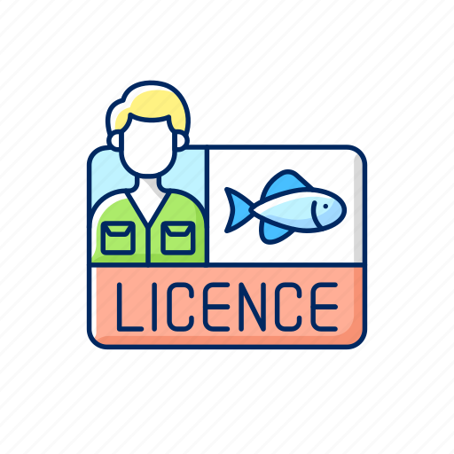Fishing, licence, angling, fisher icon - Download on Iconfinder