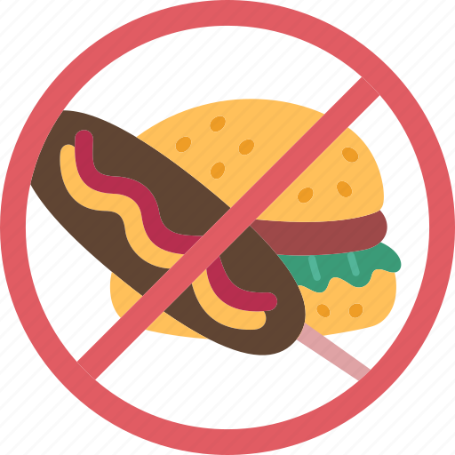 Food, banned, junk, calories, fat icon - Download on Iconfinder