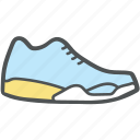 running shoe, sneaker, soccer shoe, sportive shoe, sports shoe, tennis shoe, trainers